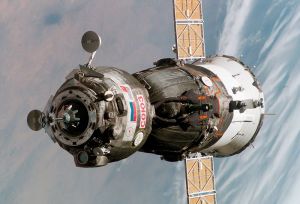 Soyuz Spacecraft in-flight