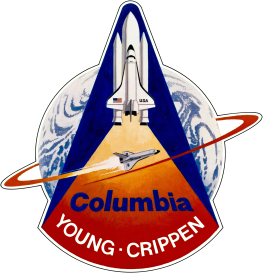COLUMBIA FIrst Mission Patch - STS-1